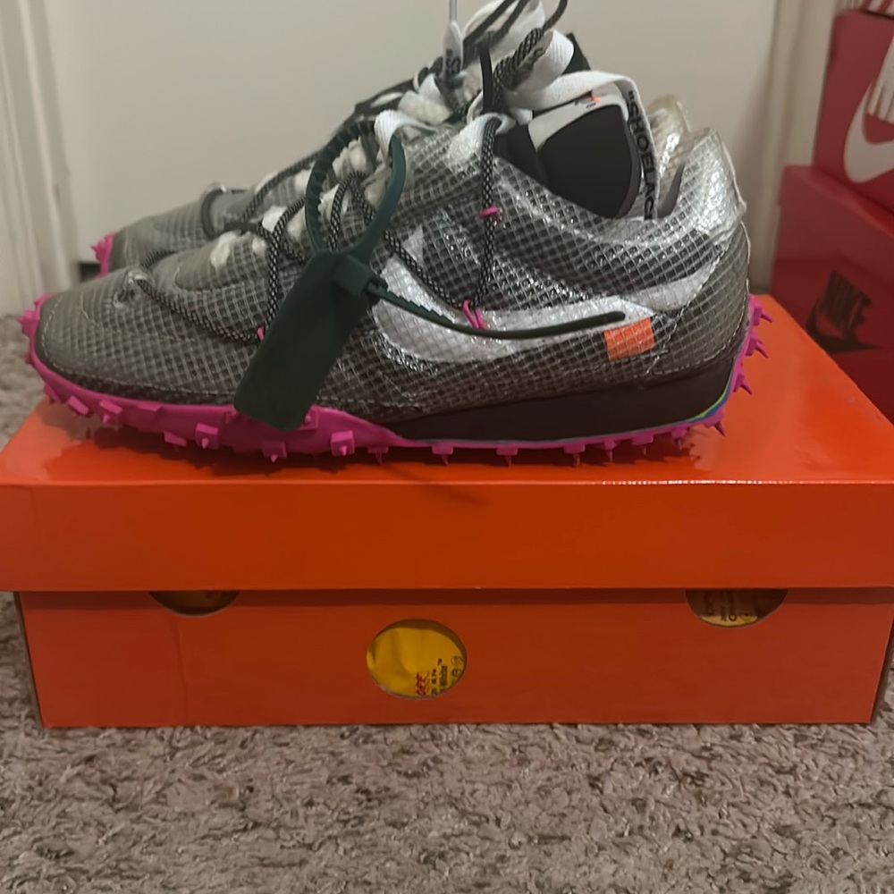 Off White Waffle Racer